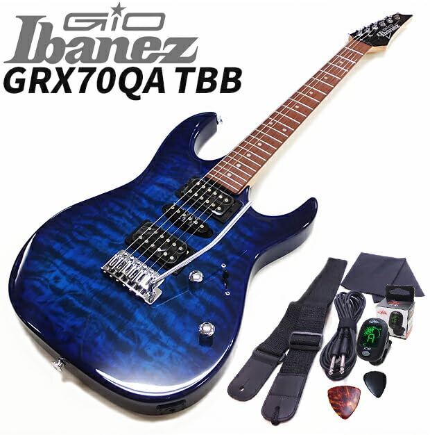 Amazon | Gio Ibanez アイバニーズ GRX70QA TBB エレキギター 初心者